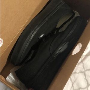 Authentic black Vans